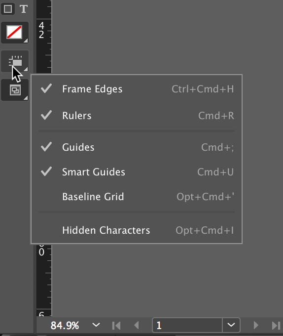 Solved tools missing from menu bar Indesign CC 2020 Adobe Community
