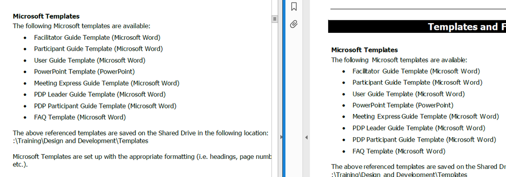 Why does my PDF look different from Word?