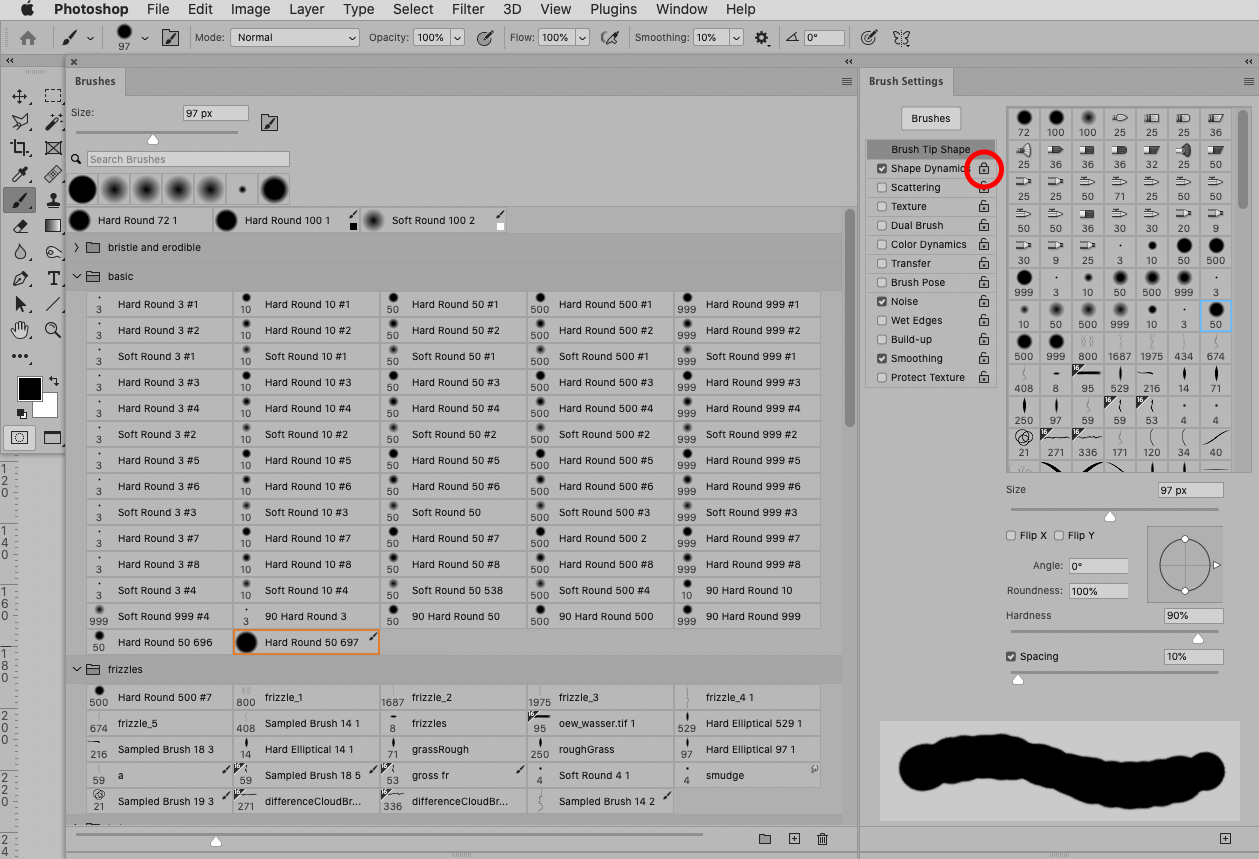 Solved: Confused About Brush Presets - Adobe Community - 11972627