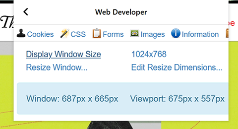 Solved: How Do I See Browser Window Size In Chrome Or Fire... - Adobe ...