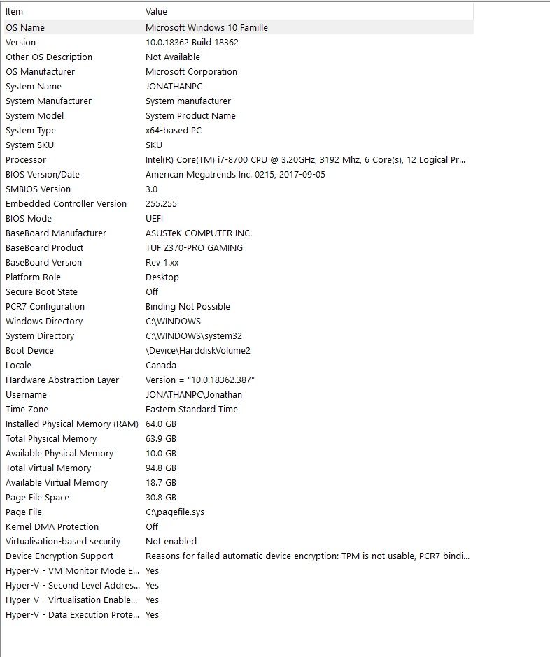 computer 1 specs