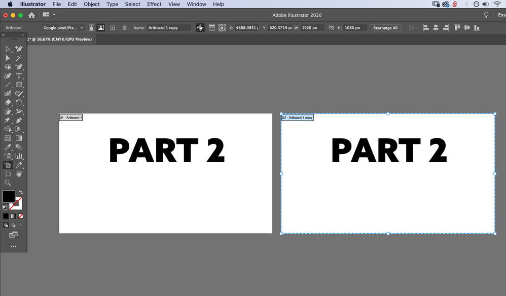 Can't duplicate artboard in illustrator Adobe Support Community