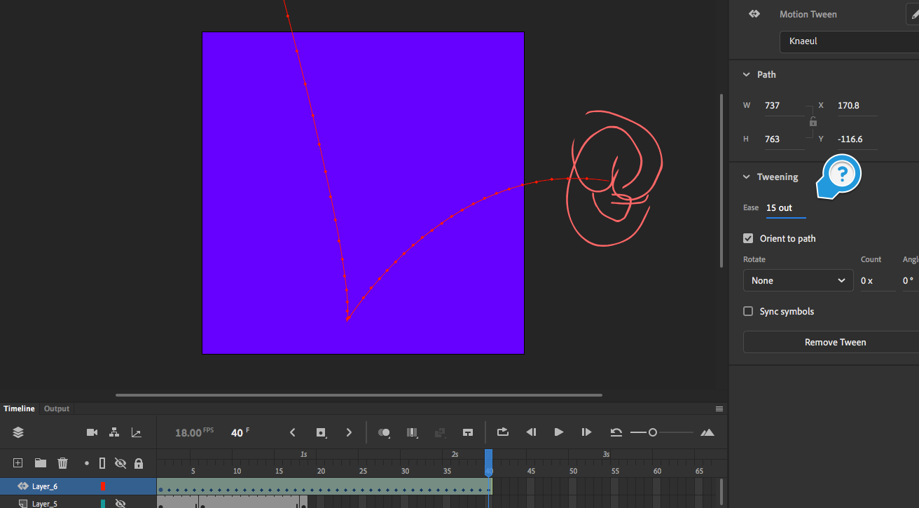 Solved motion tween easing How to change from ease out t... Adobe