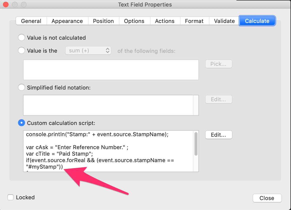 Solved: Creating Dynamic Stamp Error - Adobe Community - 12072430