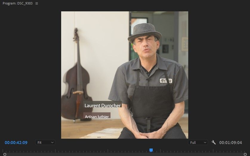 1080 x 1080 resized sequence with EG lower third