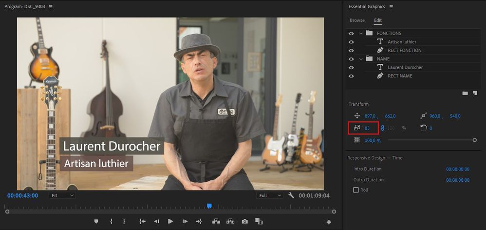 If the overall scale was used when resizing, would be perfect.