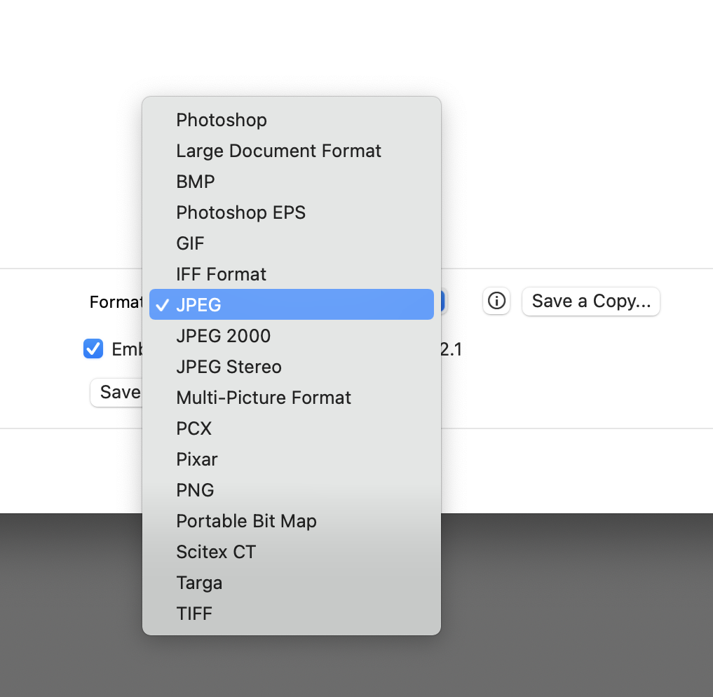 can't save large photoshop file as pdf