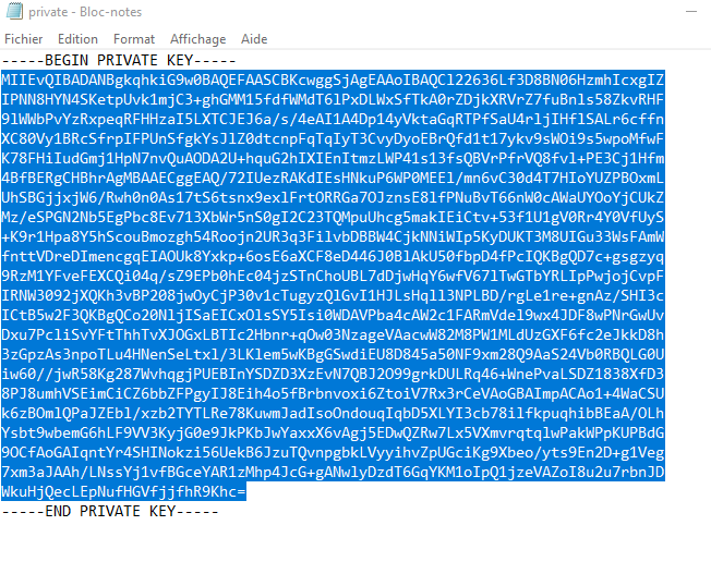 Solved Base64 Encoded Private Key for powerautomate Adobe Community