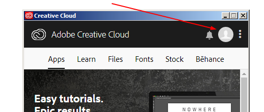 adobe acrobat greyed out in creative cloud