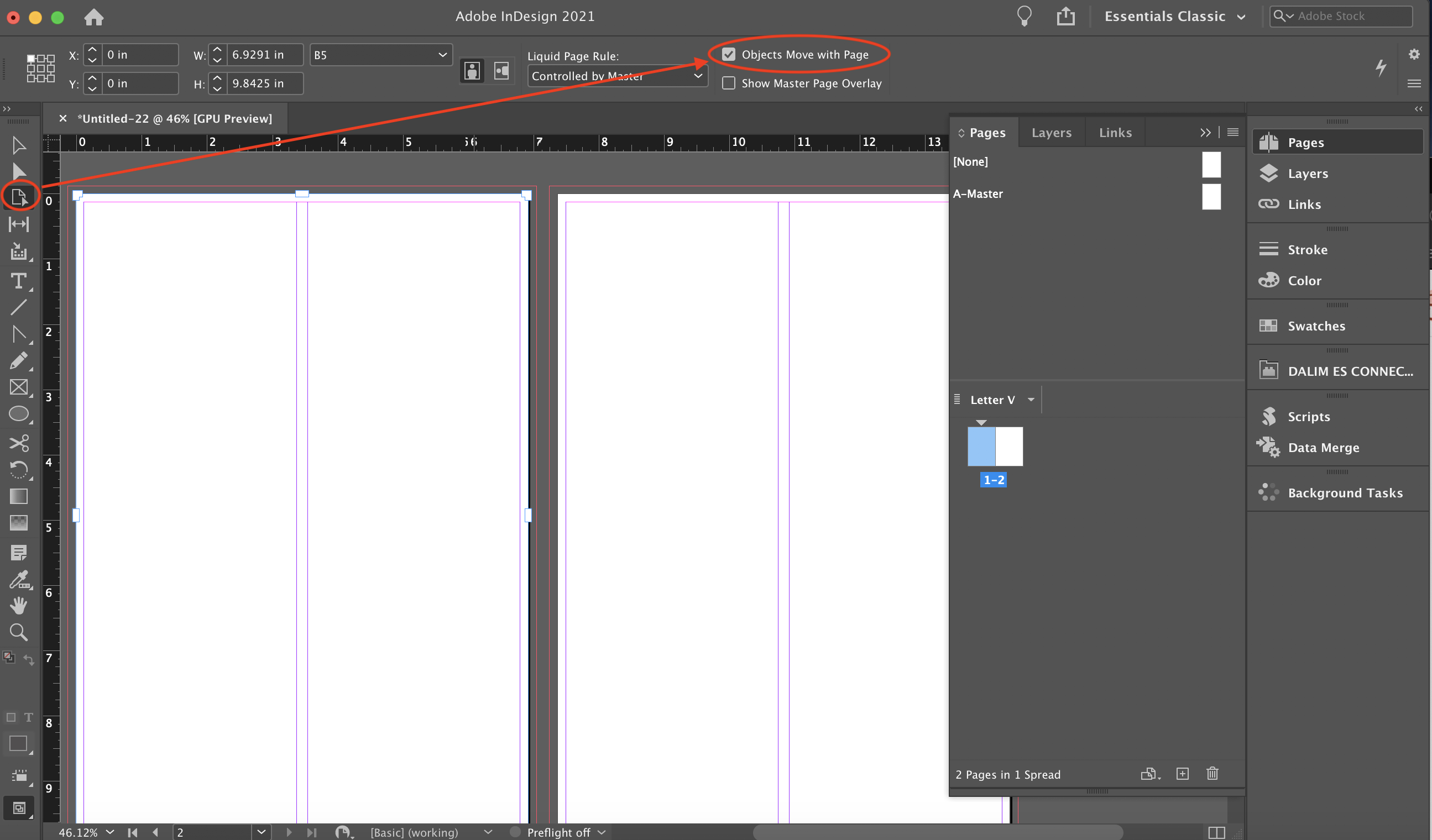 How to create bleed though the centre of a spread - Adobe Community ...