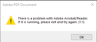 Solved: Error 10:10 when trying to open a PDF in Internet ... - Adobe ...
