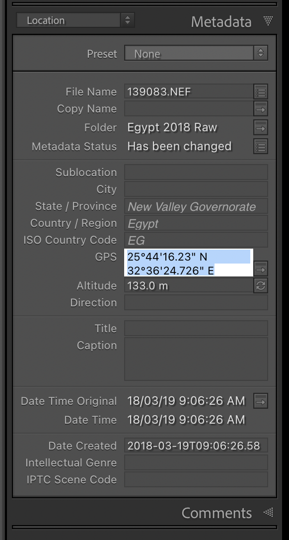 Solved: Lightroom Not Displaying Longitude - Adobe Community - 12156045