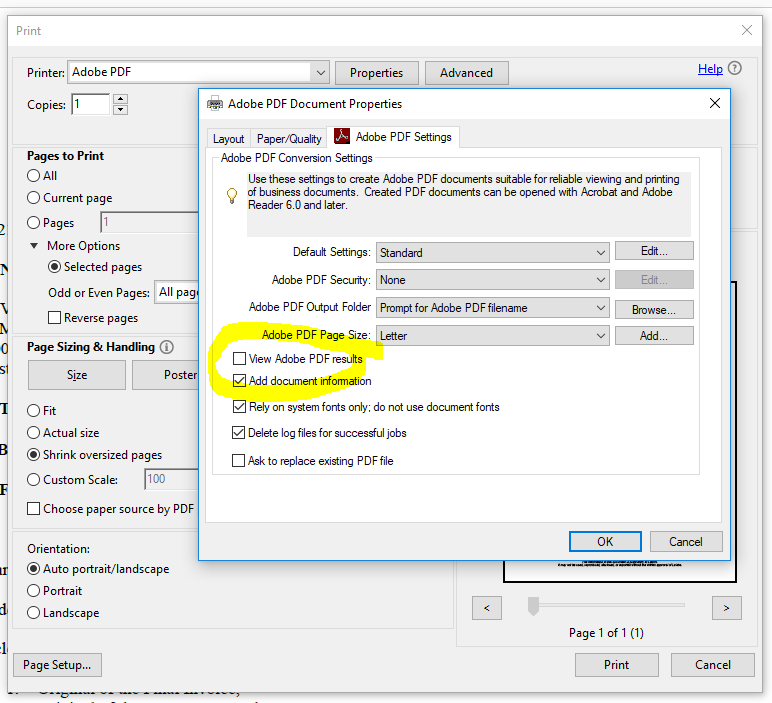 Ordsprog Ombord eksotisk Solved: Stop Adobe Reader From Opening When a PDF is Saved - Adobe Support  Community - 9918632