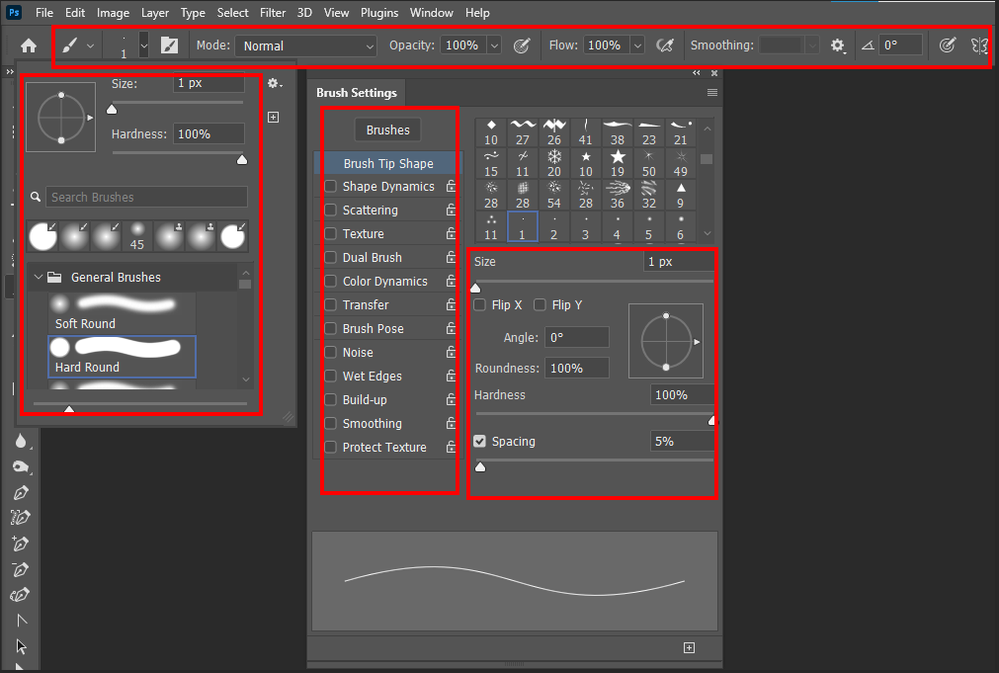 Brush tool not working like it use to when doing a... Adobe Community