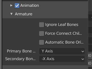 Check primary / secondy bone setting