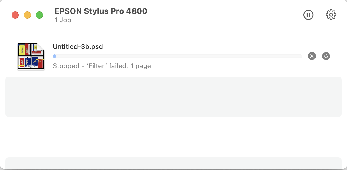 Solved 22.4 Printing error 'Filter' failed Adobe Support