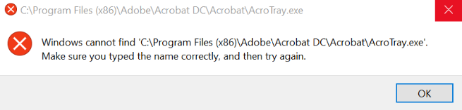 Acrotray - Adobe Community - 12362601