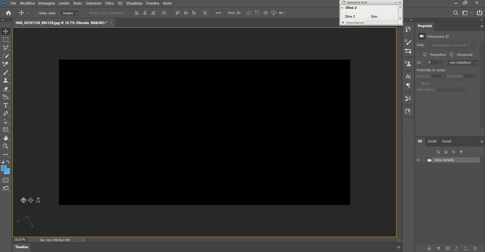 photoshop cc 2020 360 panorama black