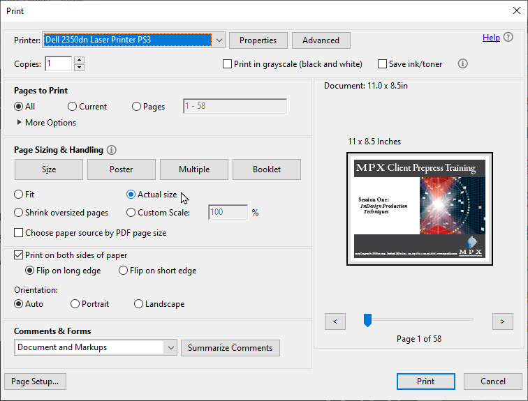 PDF Defaulting to A3 Paper Size When Printing – Davidson Technology &  Innovation