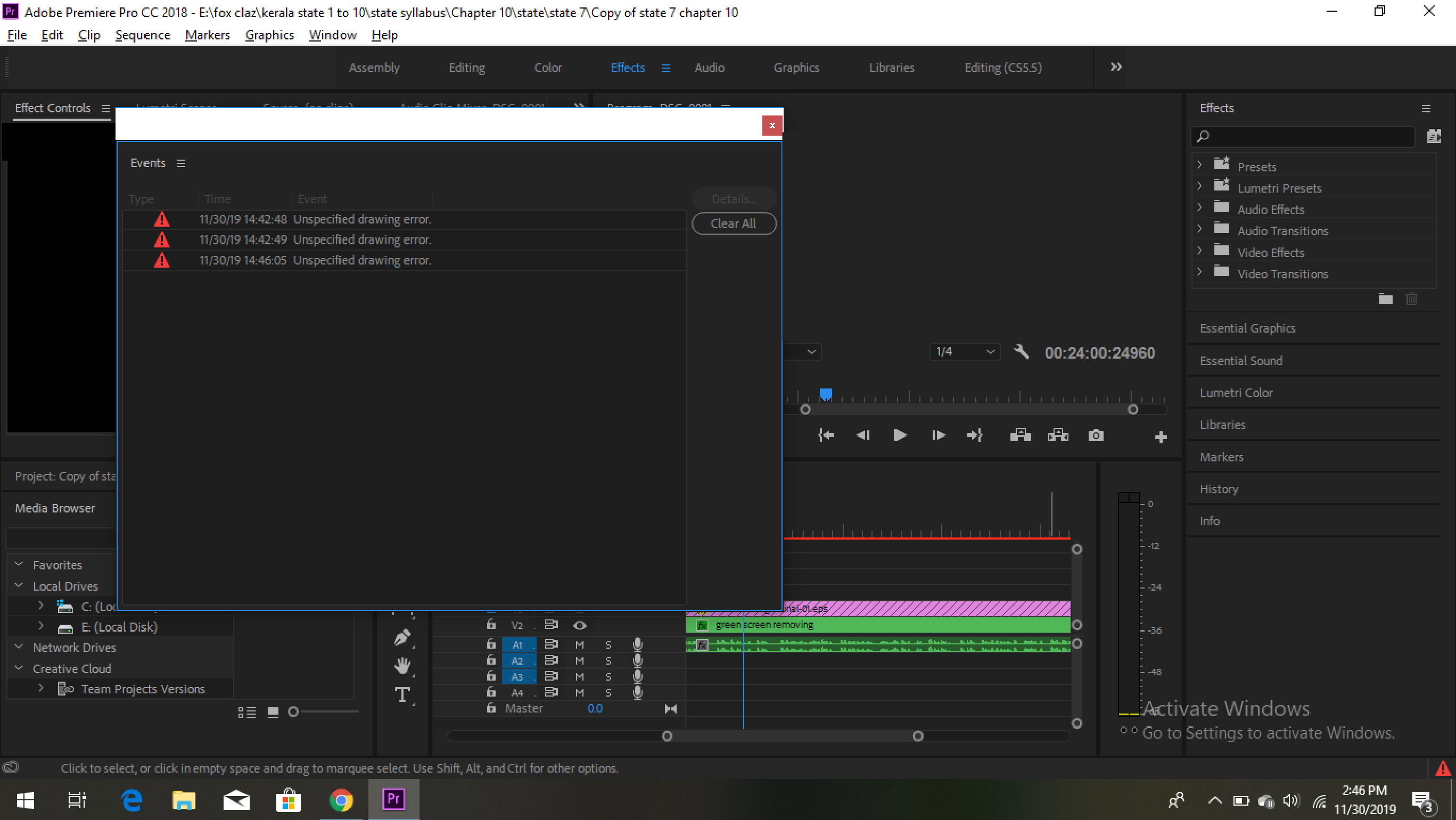 Solved Unspecified Drawing Error Adobe Community 9486759