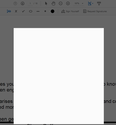 Solved Blank Popup When Requesting Signatures Adobe Support Community