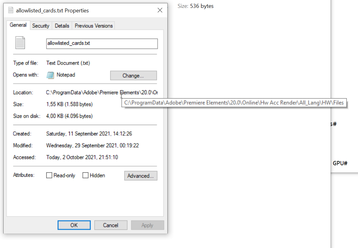 Getting GPU support for a so far not supported but... Adobe Support