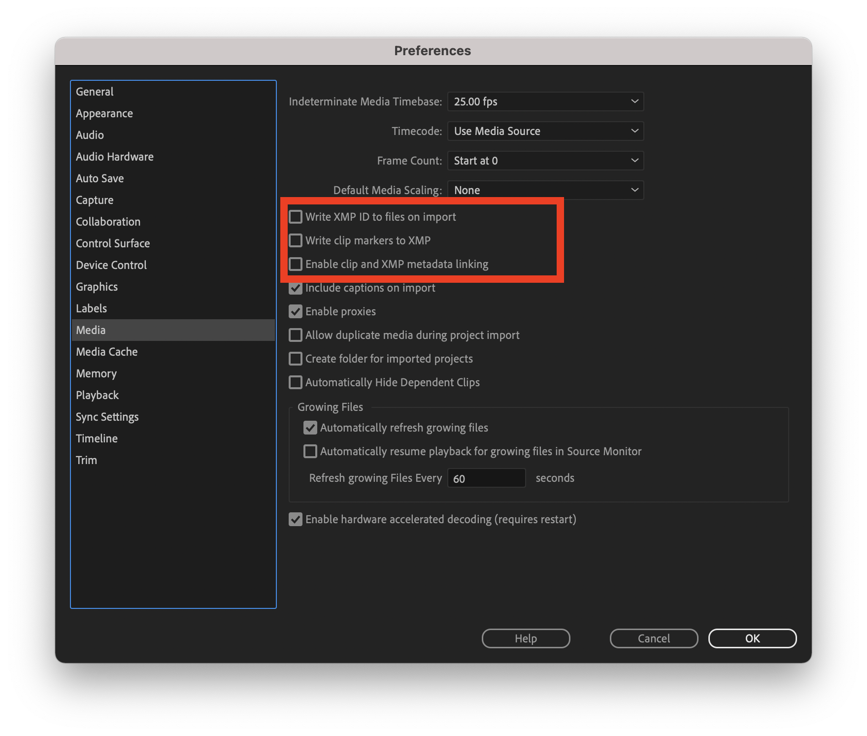 Solved Edit Scene Detection , Wheres the Metadata Stored? Adobe