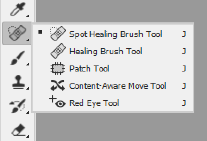 Differentiate symbols for Healing Brush and Spot H - Adobe Community -  12444352