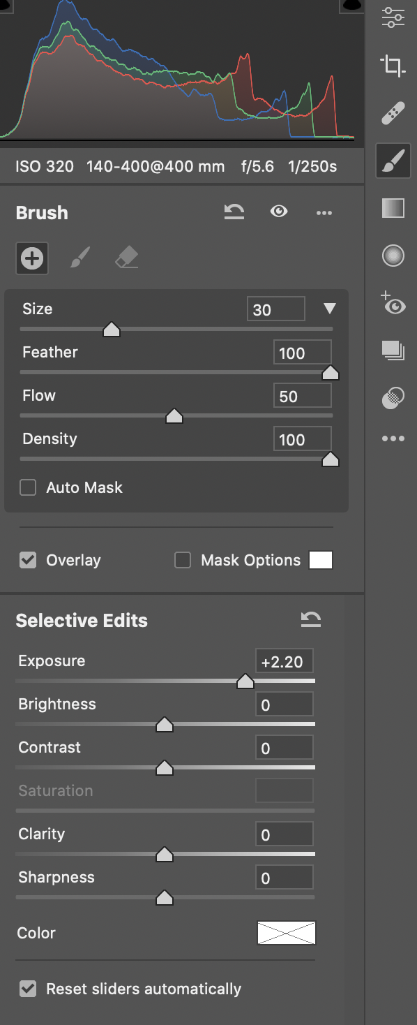 Solved Camera Raw Brush not working [Mac] Adobe Support Community