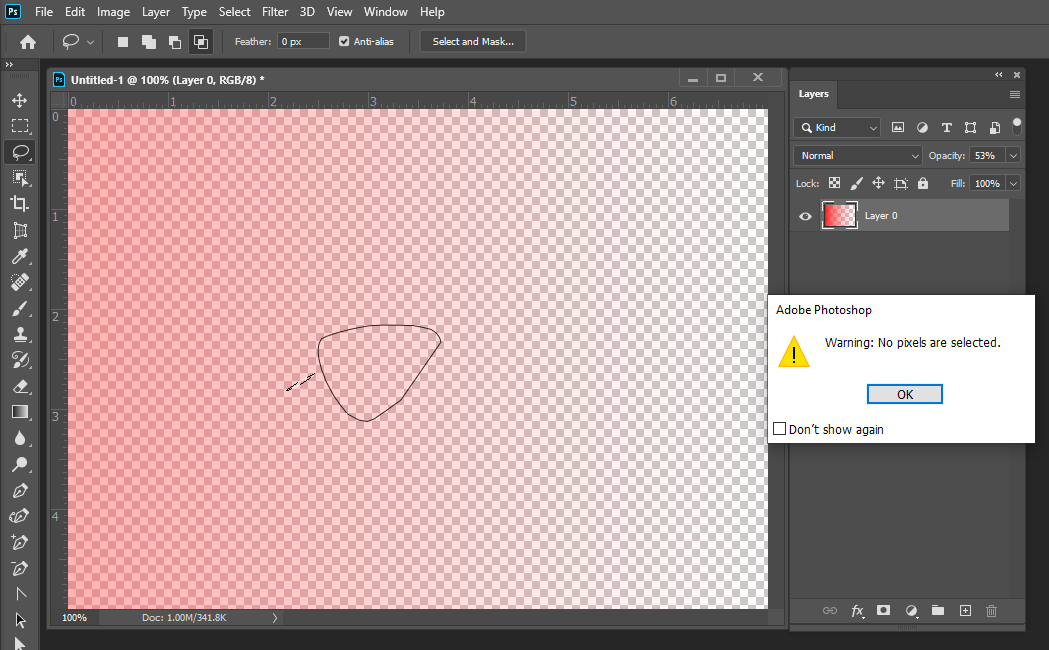 Lasso tool not working in CC 20.07 Adobe Community 10777896
