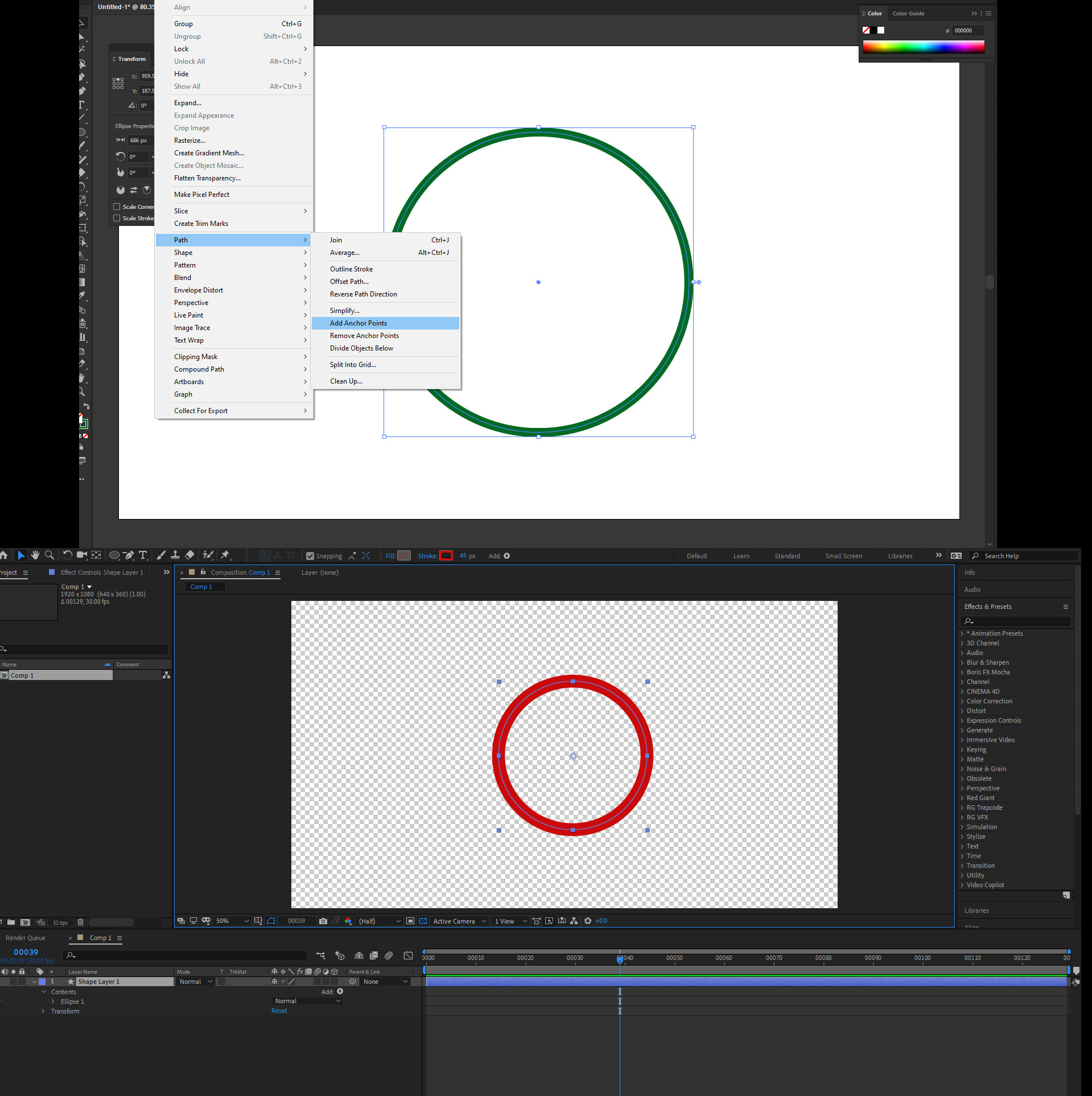 Is There An Equivalent To Add Anchor Points In AE ... - Adobe Community ...