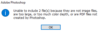 P: Error while creating a PDF presentation with Ph... - Adobe Community ...