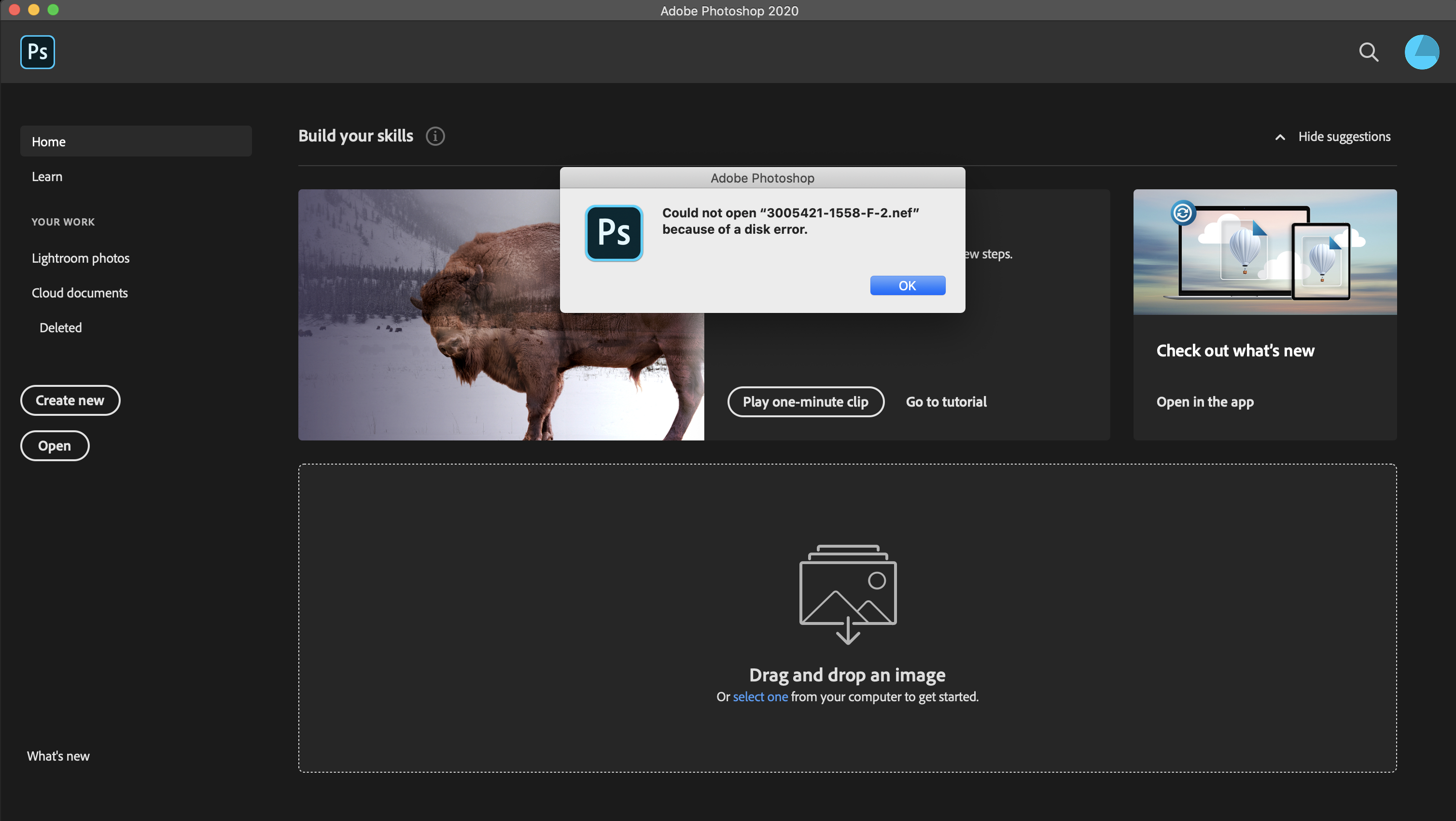 Cannot open photos in from Lightroom bec... Adobe Community
