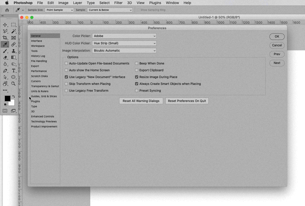 P: Bug with 3D settings in Preferences - Adobe Product Community - 12550958