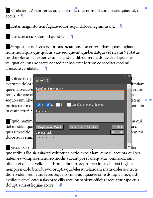 Solved: Re: Error In Illustrator Regex Text Replace Script - Adobe ...