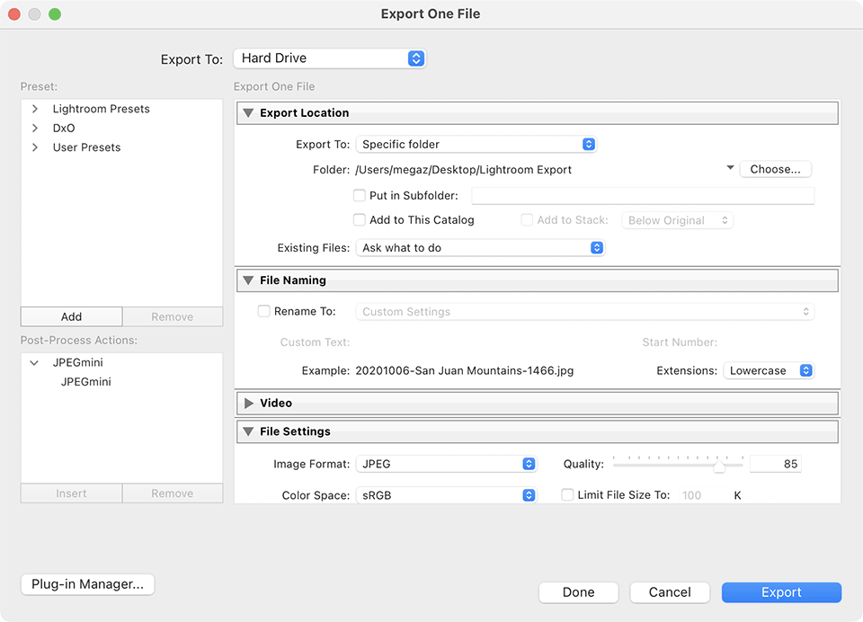 Export Customization Issues Adobe Support Community 12605014