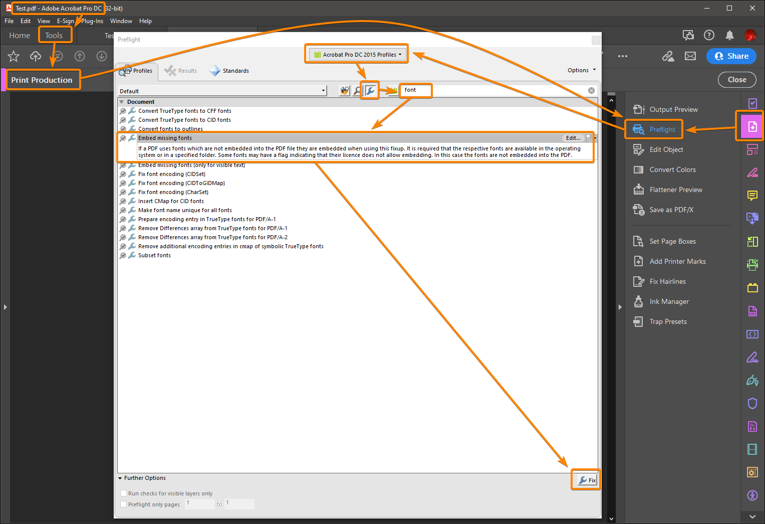 PDF Causes Questionable Error On Embedded Font - Adobe Community - 12608416