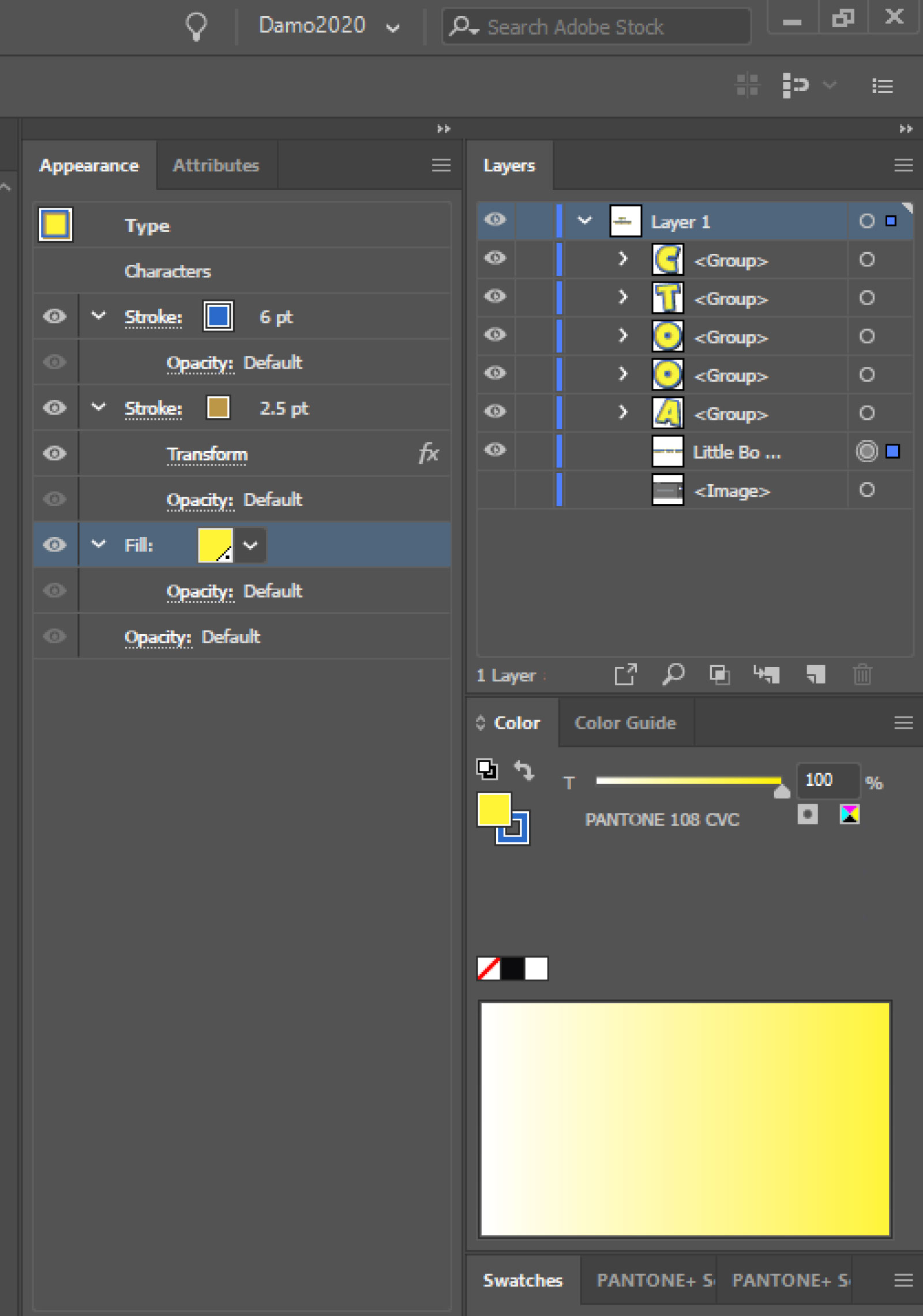 Help with appearance Panel Adobe Support Community 10794113