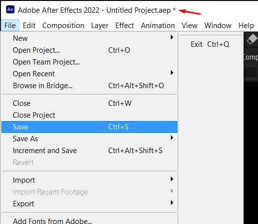 how-does-save-command-work-in-after-effects-adobe-support-community