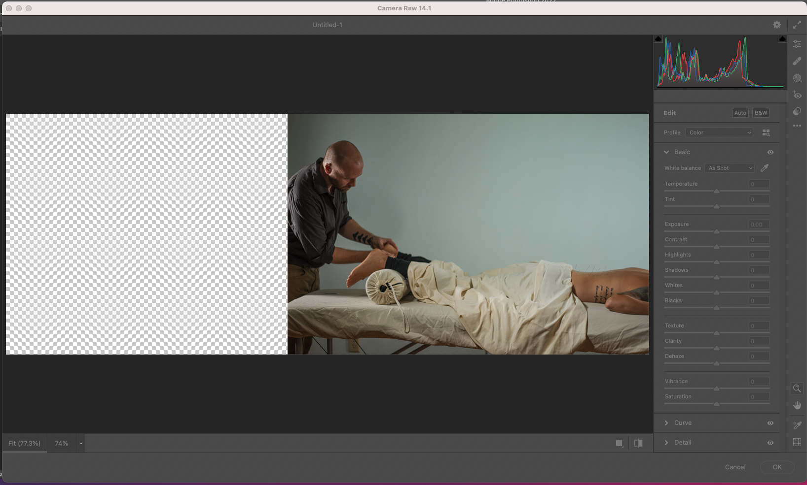 Solved Stuck in Camera Raw Filter Adobe Community 10760665