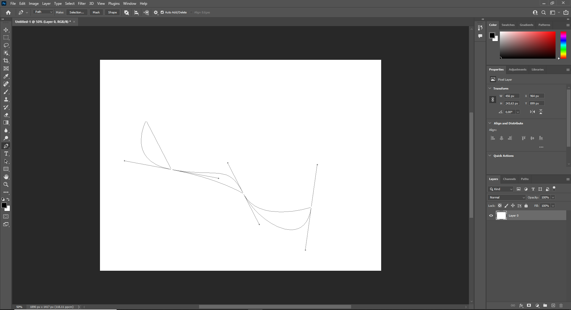 adobe photoshop pen tool