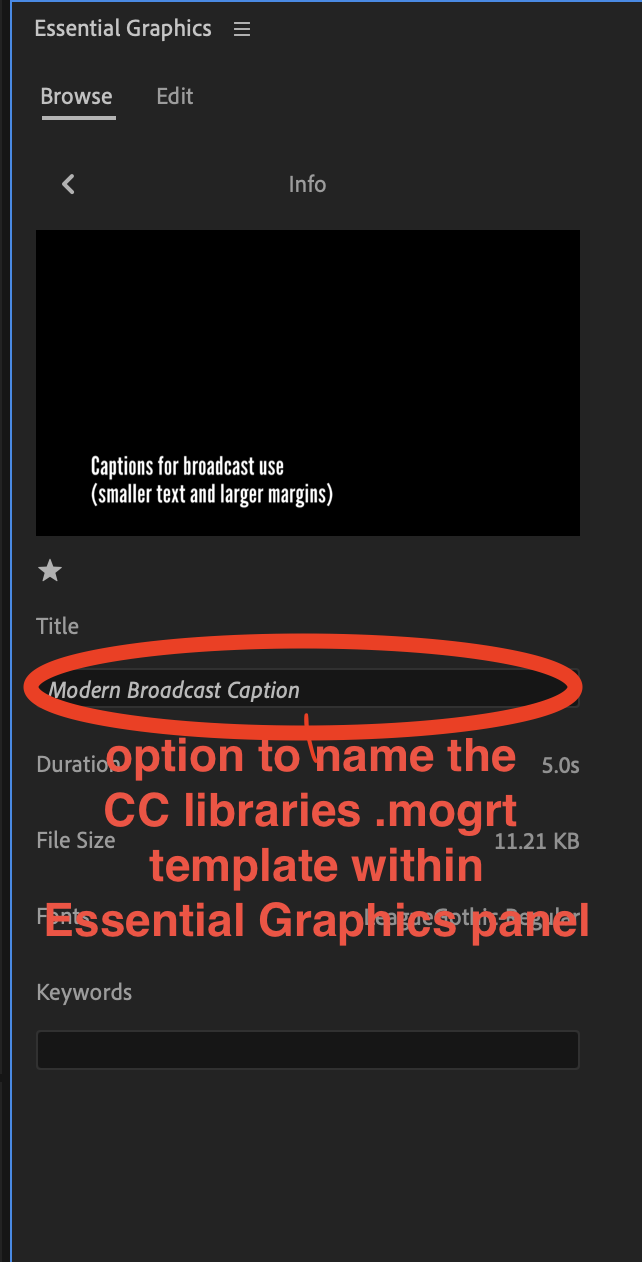 Solved Premiere Pro Essential Graphics Panel not syncing Adobe