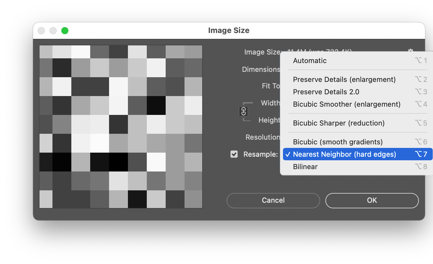 How to make pixel arts look normal in bigger photo... - Adobe Community ...