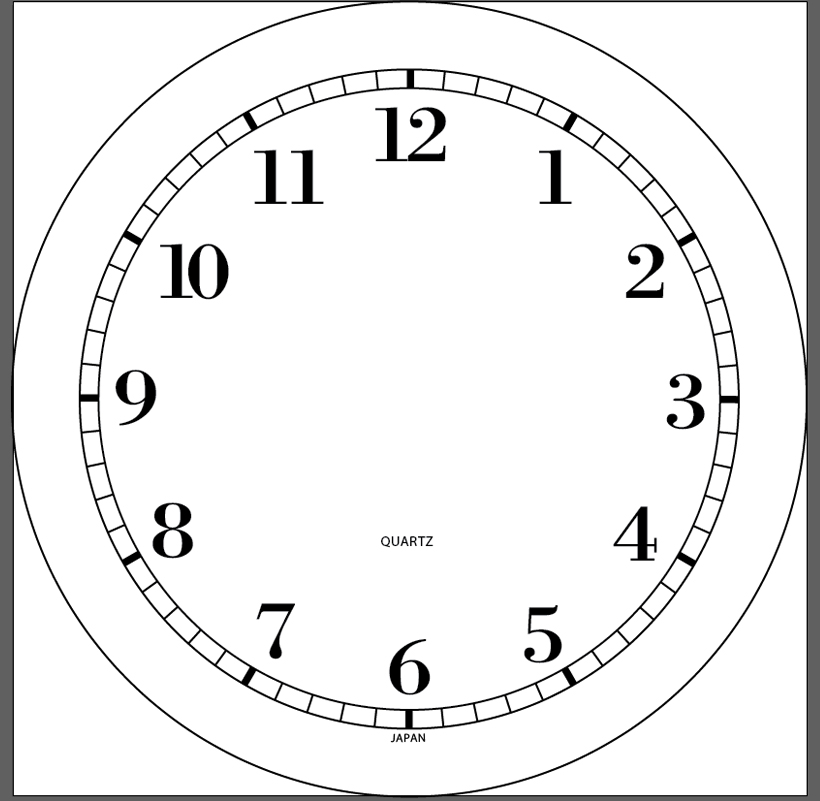 Solved: Need Help Cutting Lines With Circles for Clock Fac... - Adobe ...