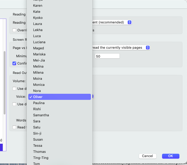 Adobe Read out loud - sounds like a robot on Mac c... - Adobe Community ...