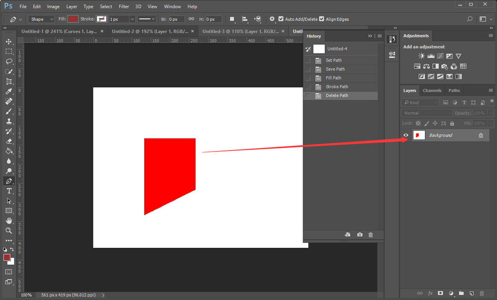 Solved: how to draw a shape Path - Adobe Support Community - 10806893