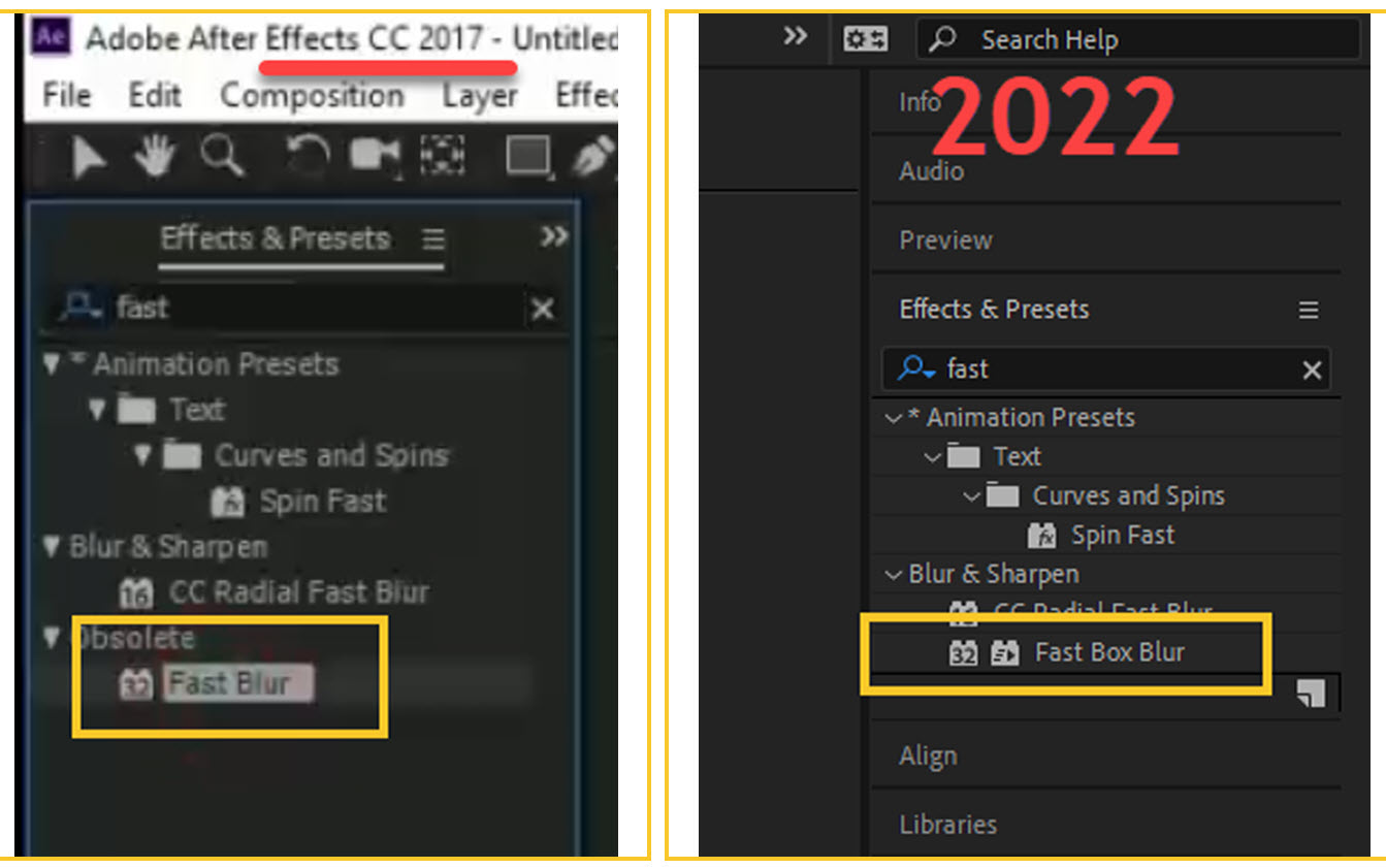 Solved Alternative to Fast Blur Adobe Product Community 12845478