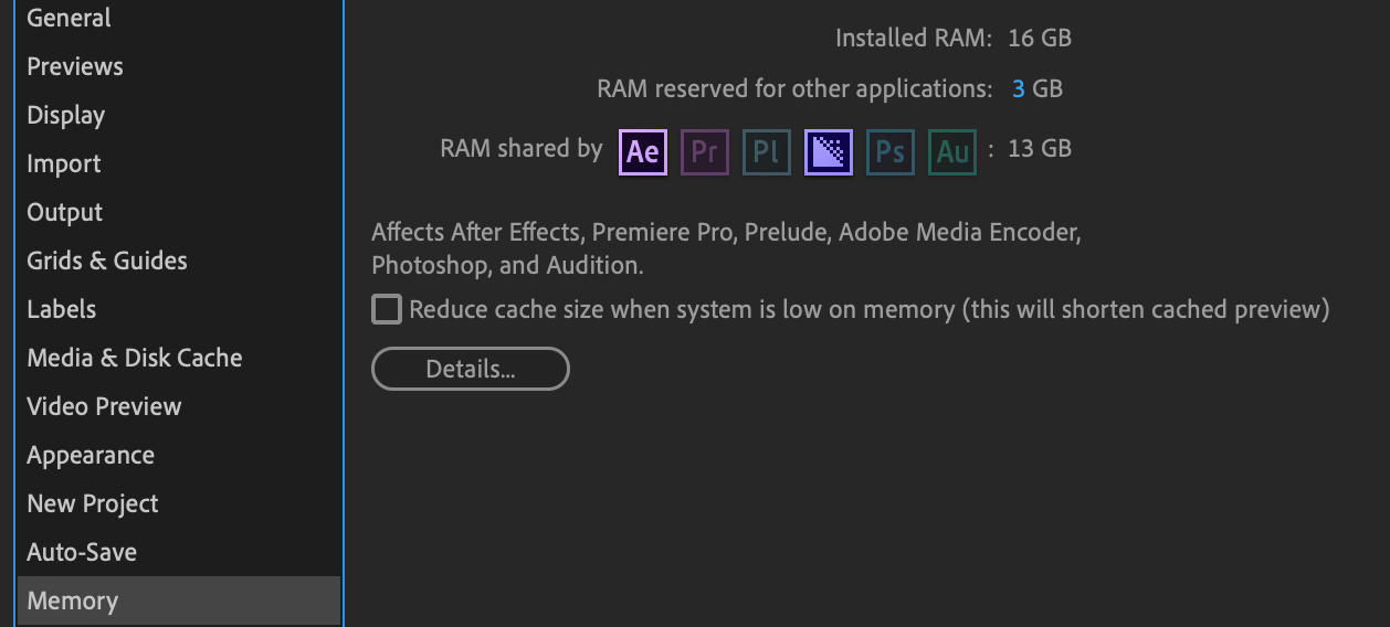 Solved "Accelerated renderer error Unable to produce fra... Adobe
