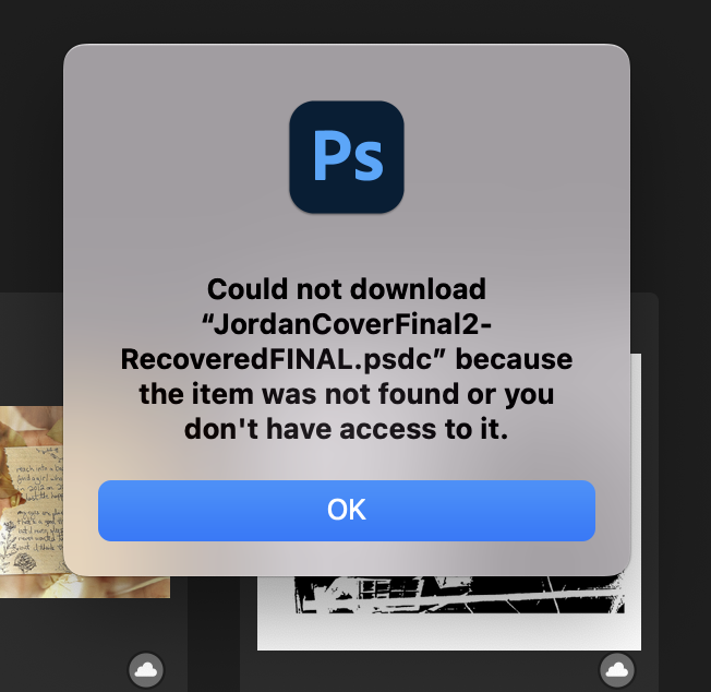 i cant download photoshop