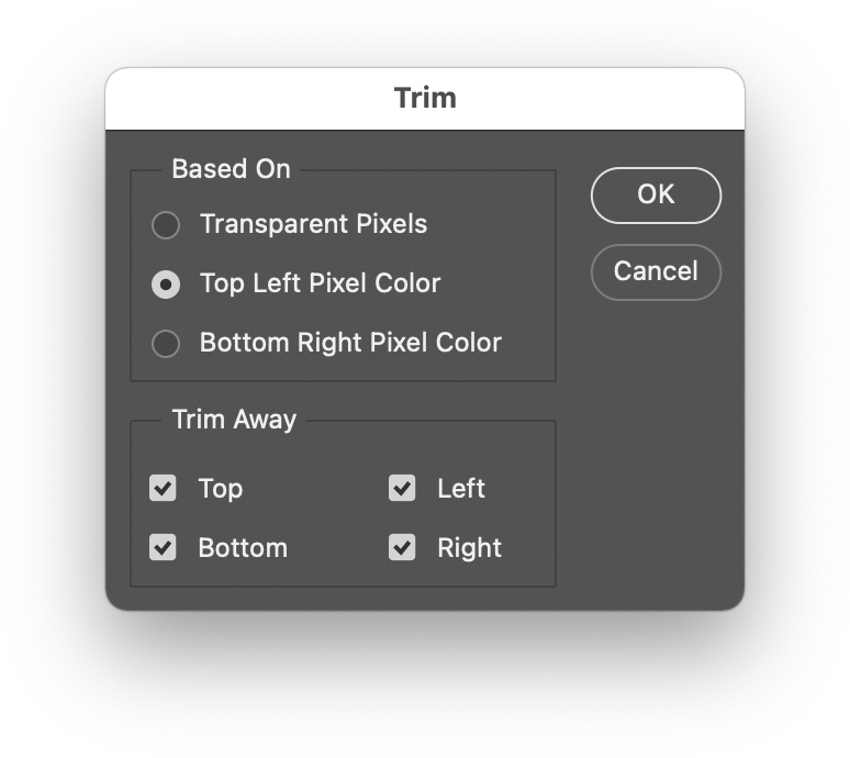 "the parameters for command trim are not currently... Adobe Community